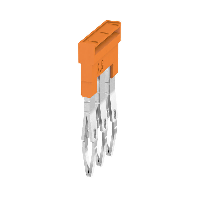 Cross Connector to suit 2.5mm A-Series Terminals, 3 Way - ZQV 2.5N/3 — Weidmuller