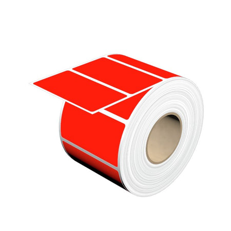 THM Labels 35 x 64 mm Red - THM MT30X 65/35 RT (Pack of 1000) — Weidmuller