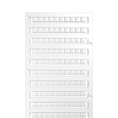 Dekafix Terminal Marker 5 x 6mm Blank White (Pack of 1000) - DEK 5/6 MC NE WS — Weidmuller