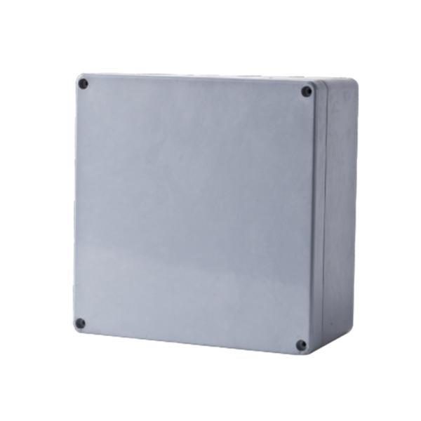 GRP IP68 Grey Terminal Enclosure 160H x 160W x 95D — Allbro