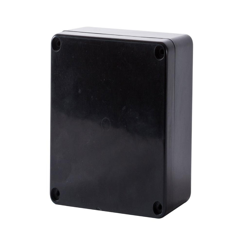 GRP IP68 Black Terminal Enclosure 160H x 360W x 95D — Allbro