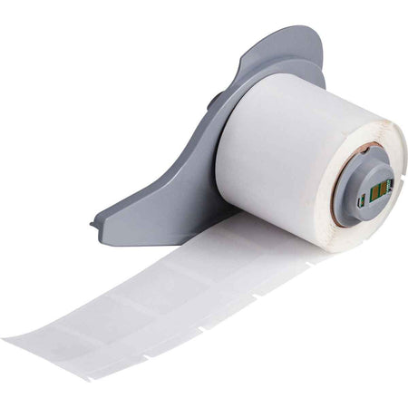 B-427 Self-Laminating Vinyl Label White 25.4 x 38.1mm (250 Pack) | M7-31-427 — Brady
