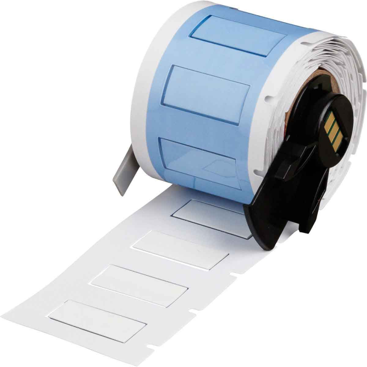 PERMASLEEVE HEAT SHRINK WIRE AND CABLE LABELS FOR M6 & M7 PRINTERS - 25.40MM (W) X 11.28MM (H), WHITE | M6-250-1-342-WT —