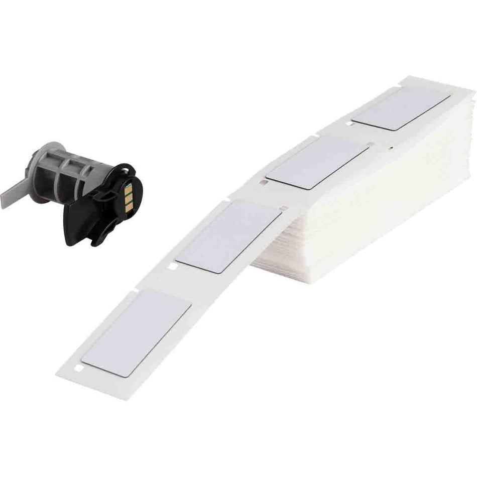 RAISED PANEL LABELS FOR M6 & M7 PRINTERS - 50.80 MM (H) X 25.40 MM (W), WHITE | M6-173-593 — Brady