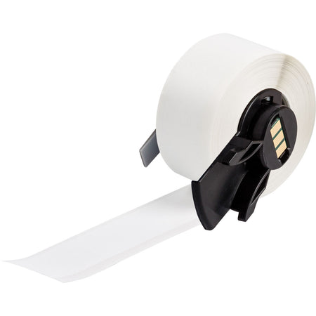"B-439 General Identification Vinyl Labels, 	25.4mm x 15M, White | M6C-1000-439" — Brady
