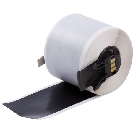 BMP71 BMP61 M611 TLS 2200 B-439 Vinyl Labels 48.26 W x 15.24m L, Black | M6C-1900-439-BK — Brady