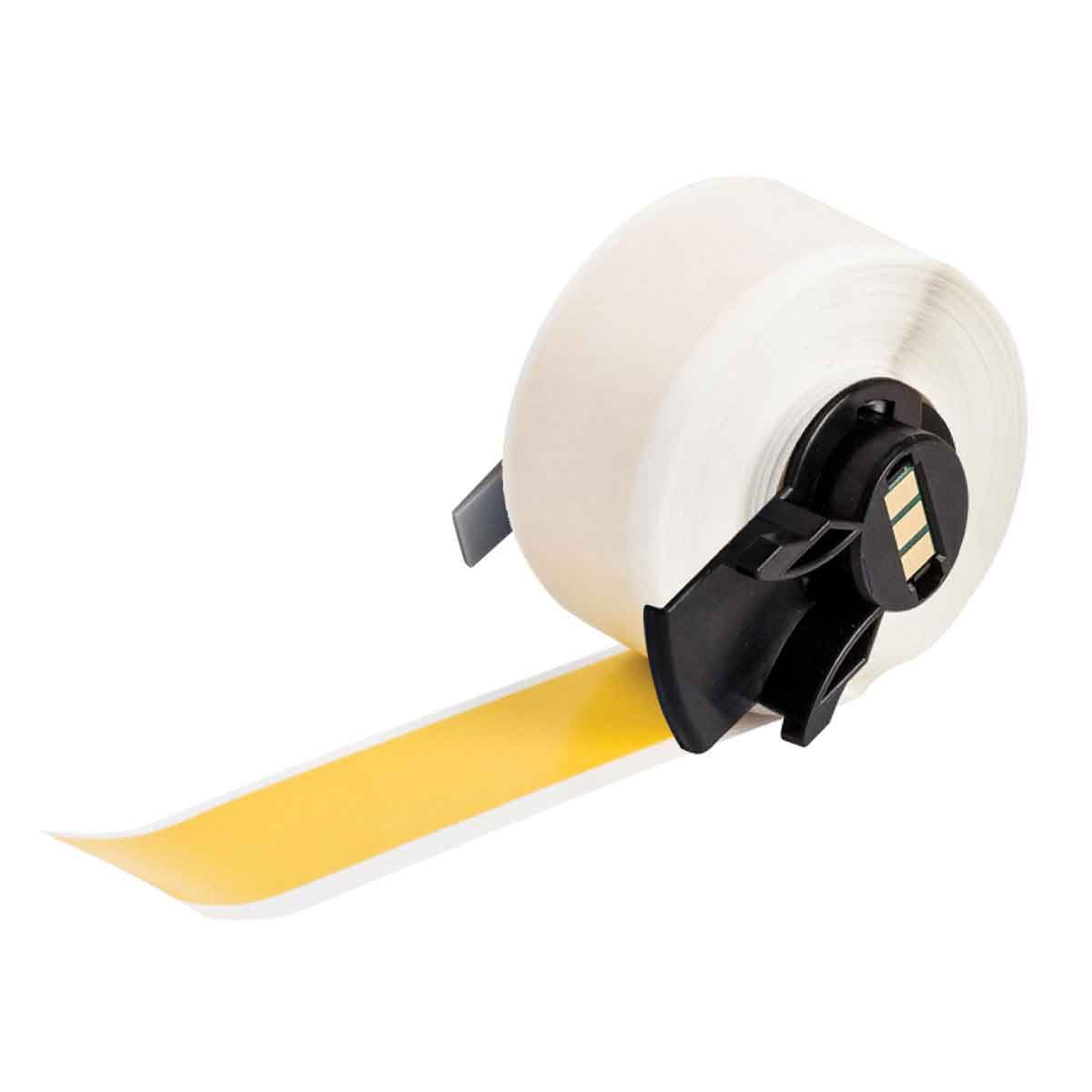 BMP71 BMP61 M611 TLS 2200 B-439 Vinyl Labels, 48.26W x 15.24m L, Yellow | M6C-1900-439-YL — Brady