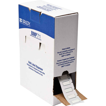 BMP71 B-342 Permasleve / Heat Shrink Wire Marking Sleeves 25.78 x 11.15mm (1000) White| BM-250-1-342 — Brady