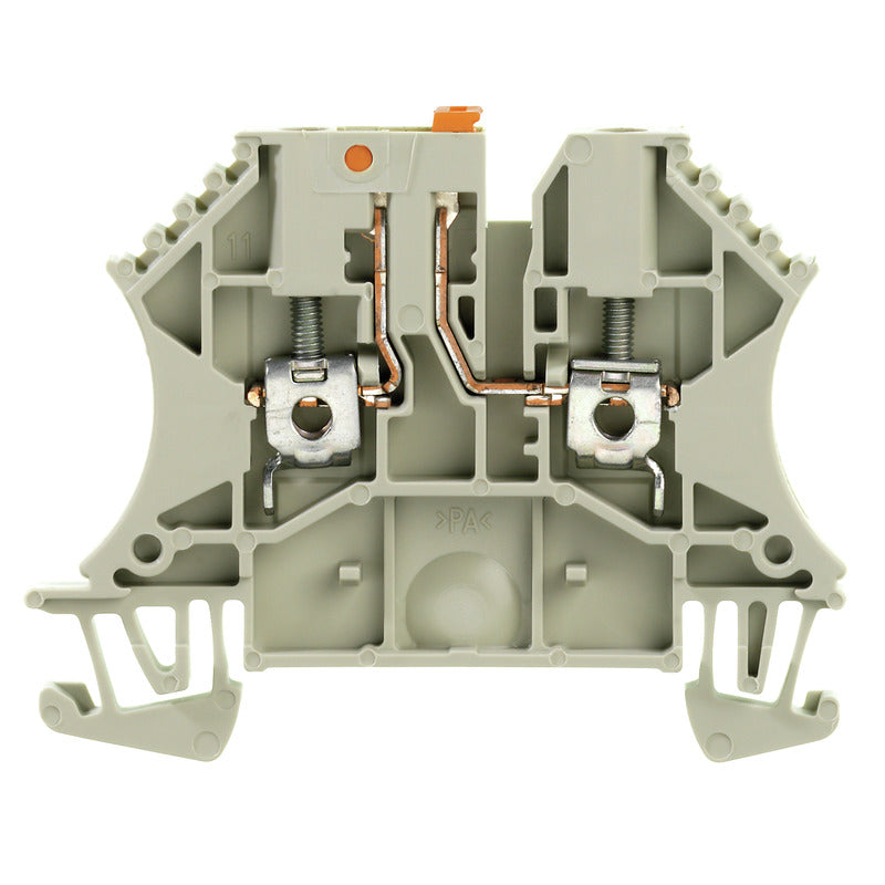 DIN Test Disconnect Terminal W-Series Screw Connection 2.5mm Beige - WTR 2.5 — Weidmuller