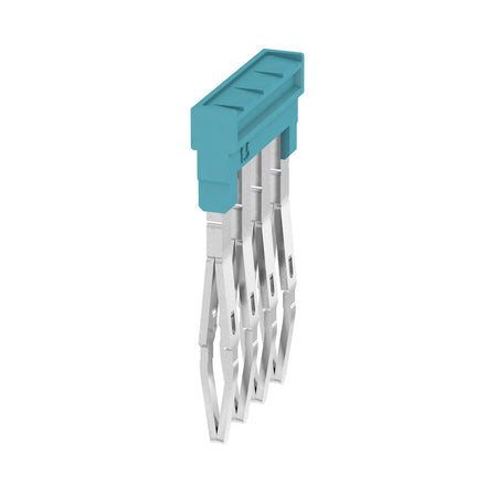 Cross Connector to suit 1.5mm A-Series Terminals, 4 Way, Blue - ZQV 1.5N/4 BL — Weidmuller