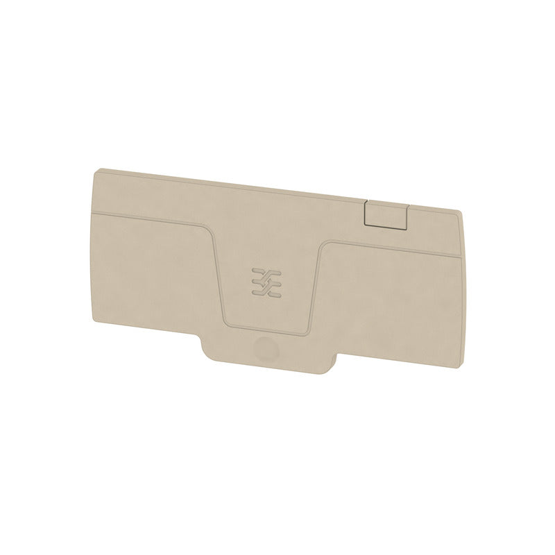 Beige End Plate to Suit AAP11 Terminals - AEP AP11 — Weidmuller