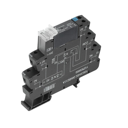 Relay Termseries Solid State 24VDC Control 3-33VDC Switching 5A 1NO, Screw Connection — Weidmuller