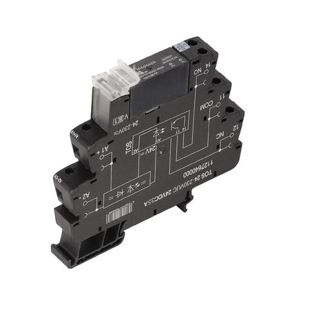 Relay Termseries Solid State 24-230VUC Control 3-33VDC Switching 5A 1NO, Screw Connection — Weidmuller