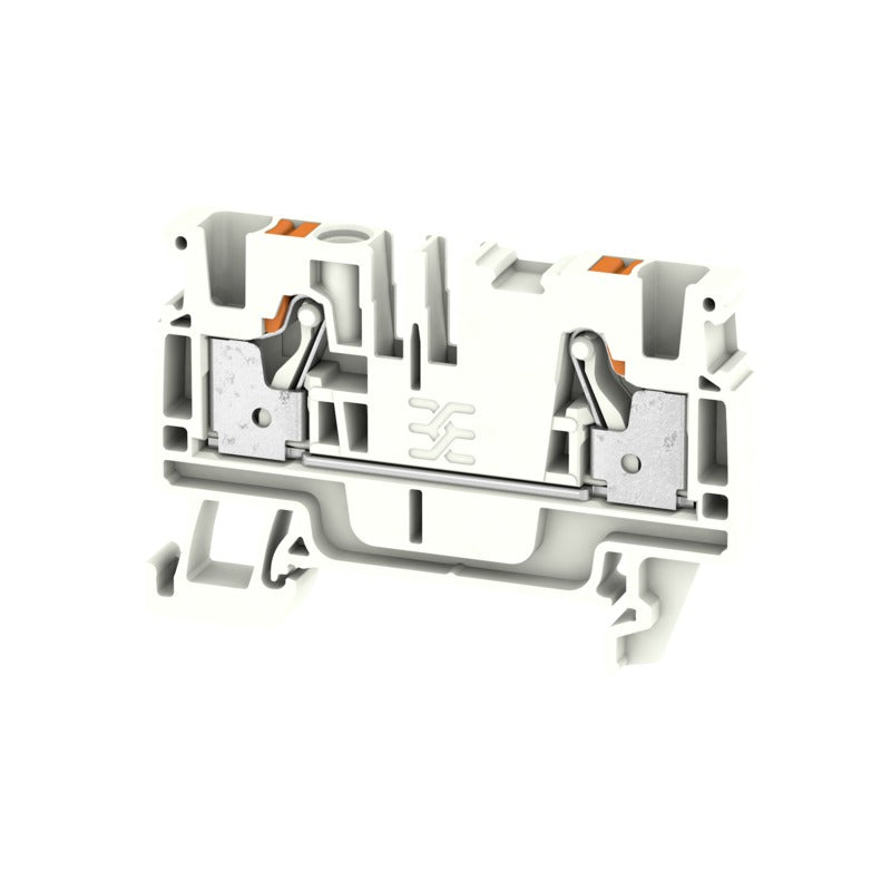 DIN Terminal A-Series Push-in 4mm White - A2C 4 WT — Weidmuller