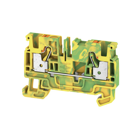 DIN Terminal A-Series Push-in 4mm Earth - A2C 4 PE — Weidmuller