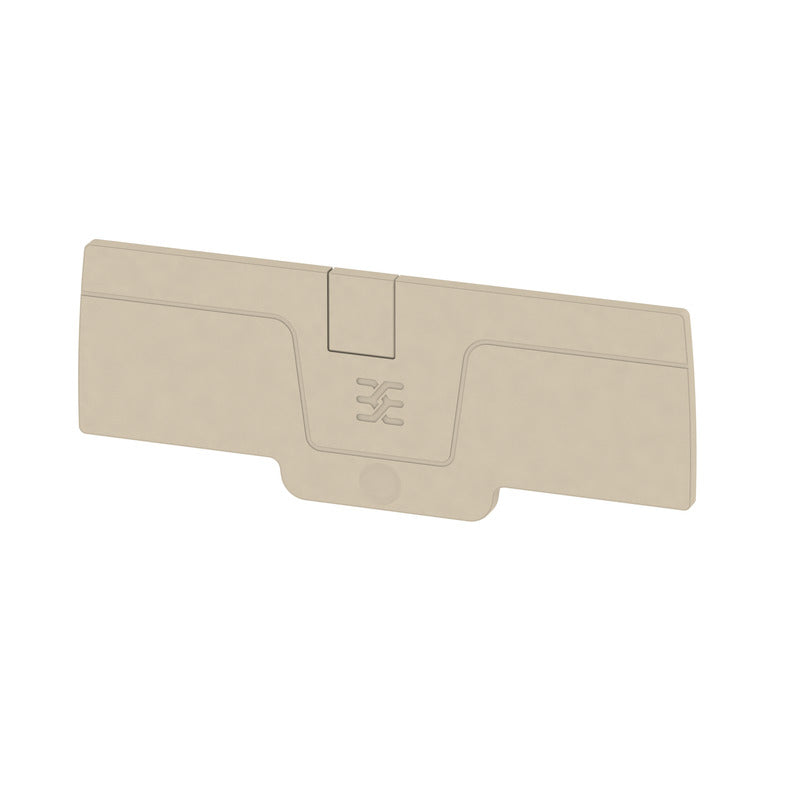 Beige End Plate to suit A-Series 4C 4mm Terminals - AEP 4C 4 (Pack of 20) — Weidmuller