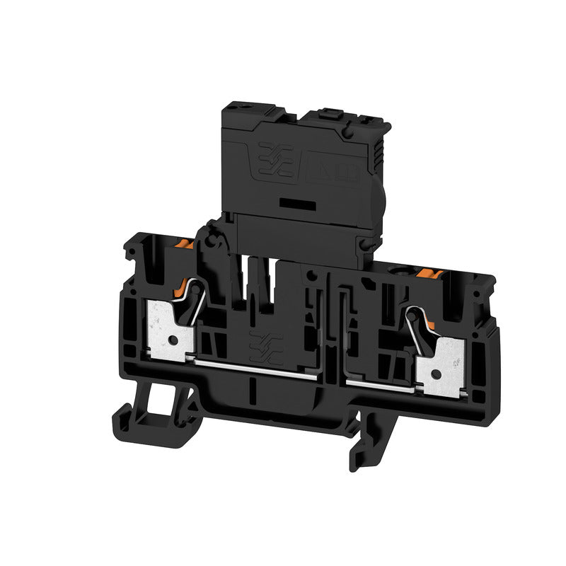 DIN Fuse Terminal A-Series Push-in 4mm - AFS 4 2C BK — Weidmuller
