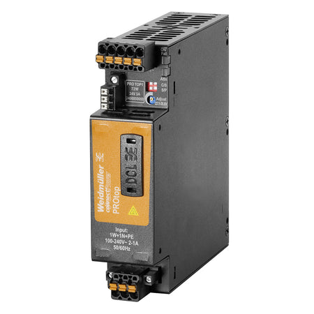 PRO TOP1 72W 24V 3A Switch-Mode Power Supply Unit with Comms Port — Weidmuller