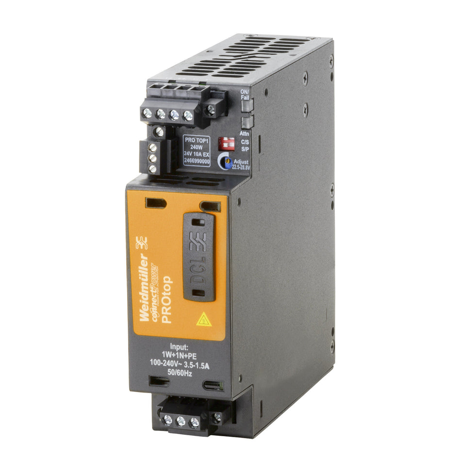 PRO TOP1 240W 24V 10A EX SWITCH-MODE POWER SUPPLY UNIT — Weidmuller