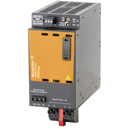 PRO TOP1 480W 48V 10A EX SWITCH-MODE POWER SUPPLY UNIT — Weidmuller