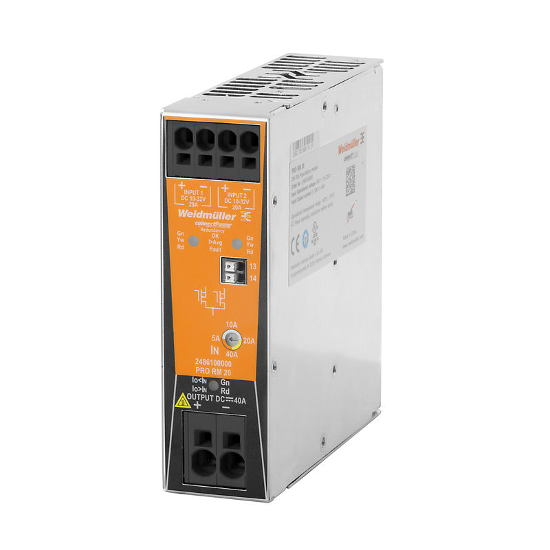 PRO RM 20, Redundancy Module 24VDC — Weidmuller