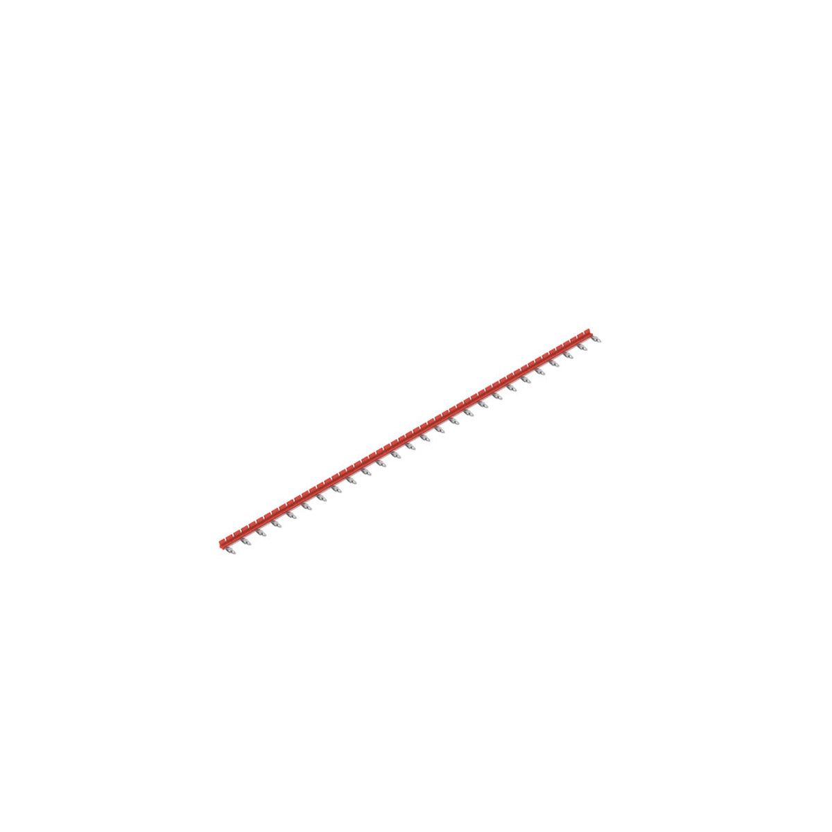 Weidmuller Termseries 51 Way, 6.4mm Grid, Cross Connector, Orange - TCC 6.4/51 OR