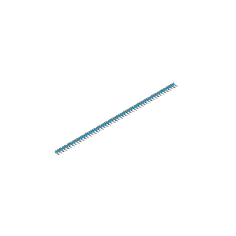 Termseries 51 Way, 6.4mm Grid, Cross Connector, Blue - TCC 6.4/51 BL — Weidmuller