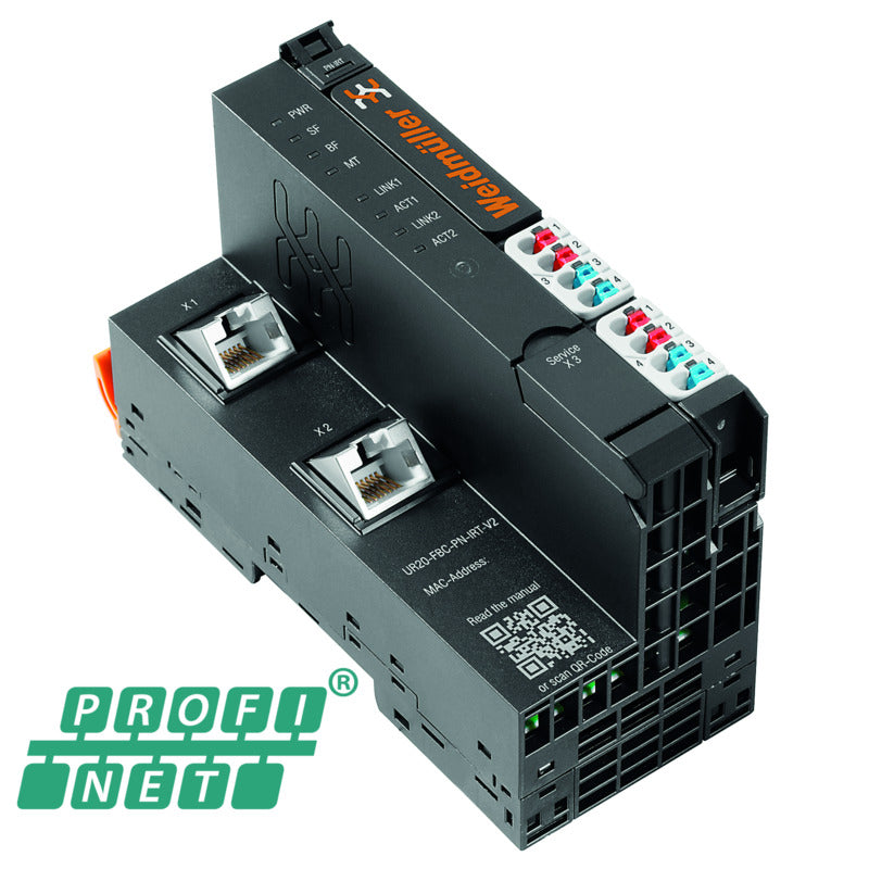 Remote I/O Fieldbus Coupler PROFINET IRT - UR20-FBC-PN-IRT-V2 — Weidmuller