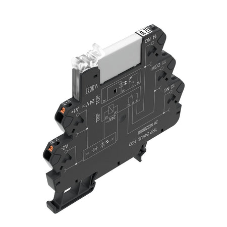 Relay Termseries Slim Line 24VUC 6A 1 CO, Push In Terminals — Weidmuller