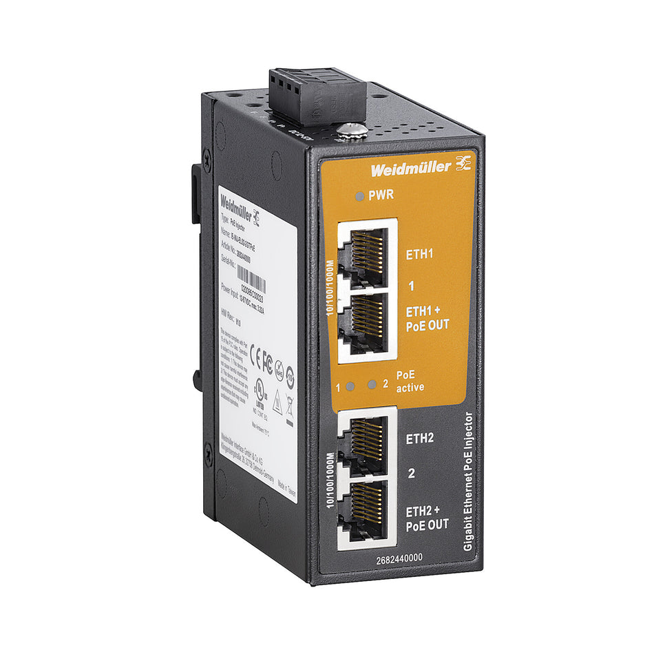 IE-INJ-EL02-2GTPOE — Weidmuller