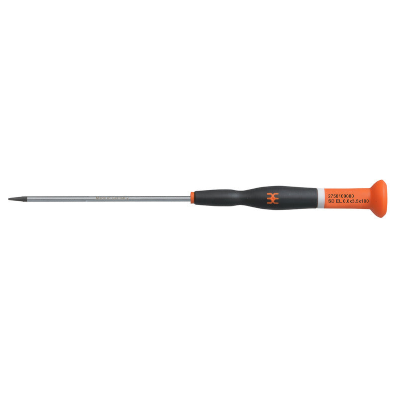 Screwdriver - Blade Width: 3.5mm, Blade Length: 100mm, Blade Thickness: 0.6 mm - SD EL 0,6X3,5X100 PICO — Weidmuller
