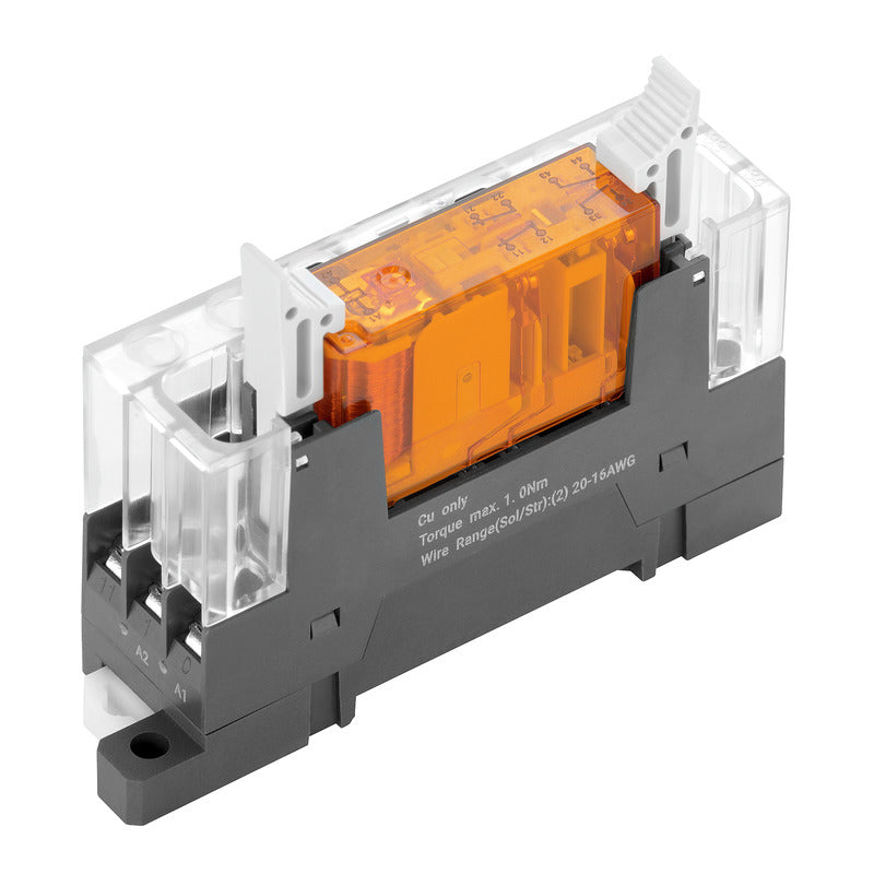 SAFESERIES 24VDC 6A Relay Module 2NC 2NO with Positively Driven, Force Guided Contacts - FSKIT 24VDC 2NO2NC — Weidmuller