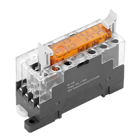 SAFESERIES 24VDC 6A Relay Module 2NC 4NO with Positively Driven, Force Guided Contacts - FSKIT 24VDC 4NO2NC — Weidmuller