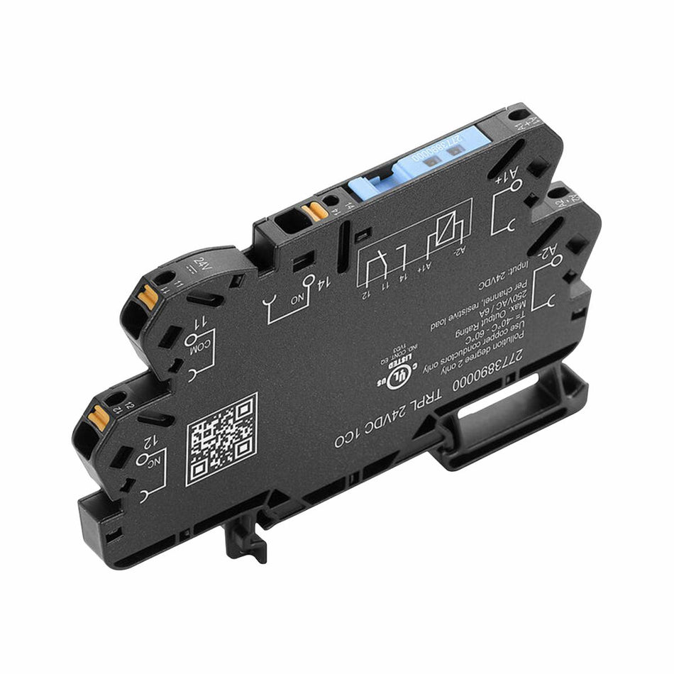 Push-in Relay Termseries 24VDC 6A 1CO | TRPL 24VDC 1CO — Weidmuller