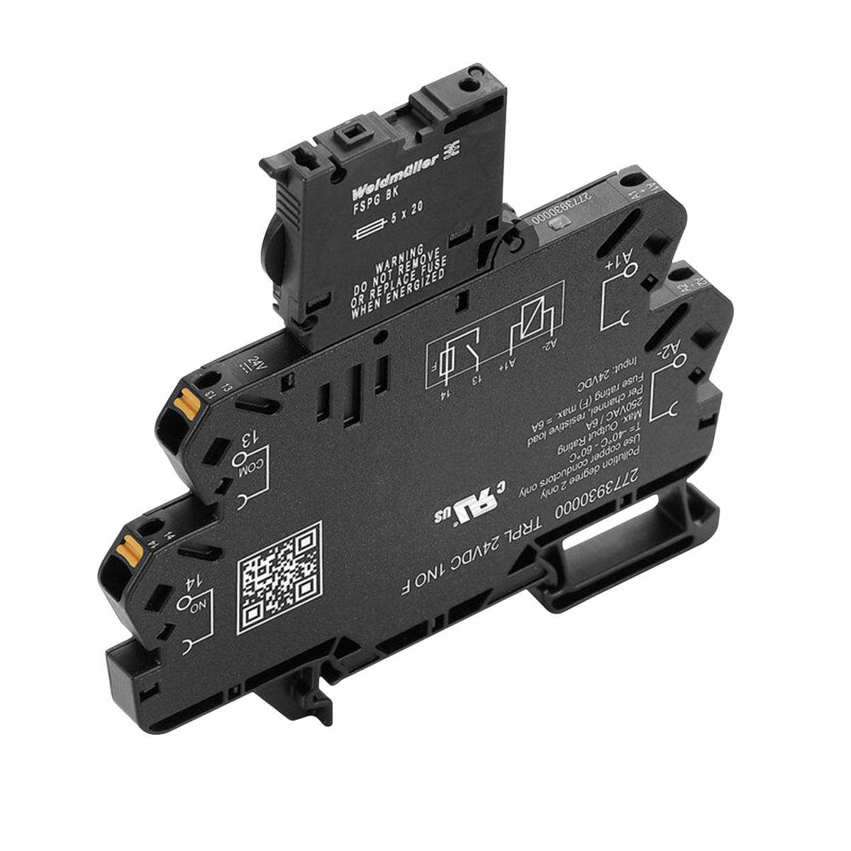 Push-in Relay Termseries 24VDC 6A 1NO | TRPL 24VDC 1NO F — Weidmuller