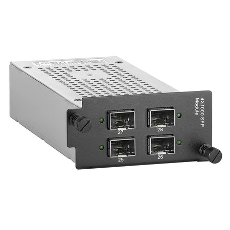MEDIA INTERFACE MODULE, 4 X SFP+ 10G, M4 SLOT - IE-SWM-SL04-4GESFP+ — Weidmuller