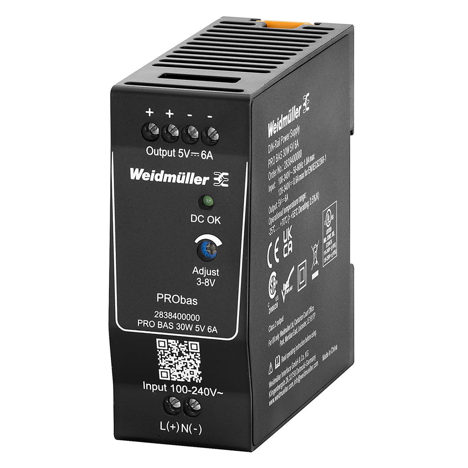 PROBAS SWITCH-MODE POWER SUPPLY 30W 5V 6A — Weidmuller