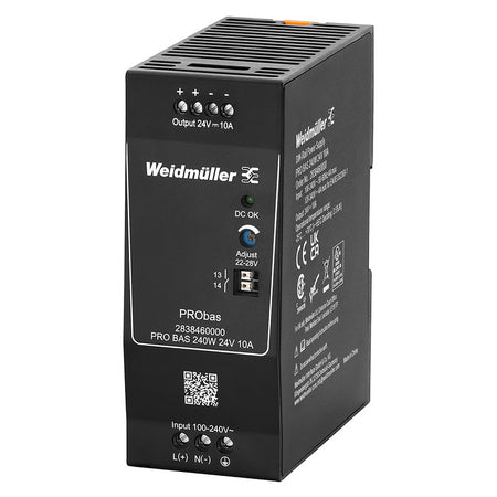 PRObas Switch-Mode Power Supply 240W 24V 10A — Weidmuller