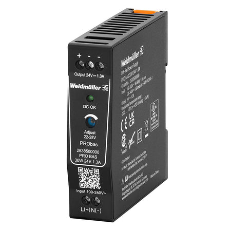 PRObas Switch-Mode Power Supply 30W 24V 1.3A — Weidmuller