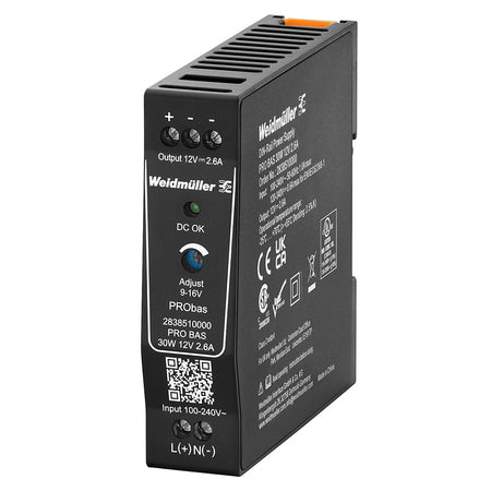 PRObas Switch-Mode Power Supply 30W 12V 2.6A — Weidmuller