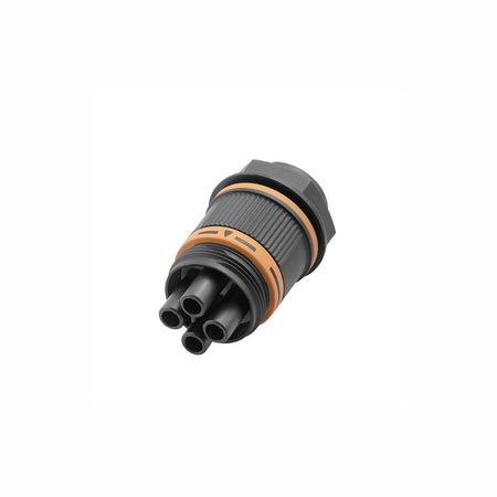 IP68 Panel Mount Cable Connector 2-Pole Female Socket — Weidmuller