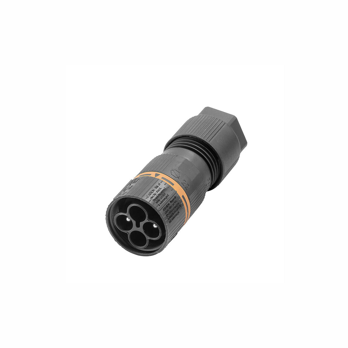 IP68 Inline Cable Connector 2-Pole Male Plug — Weidmuller