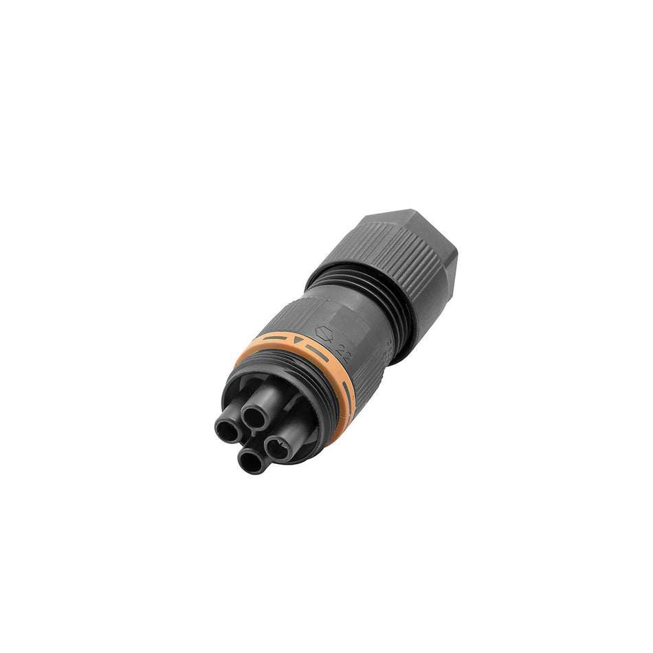 IP68 Inline Cable Connector 2-Pole Female Socket — Weidmuller