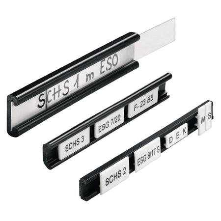 STR5 Transparent Cover, Terminal Markers Protective Cap, 40 x 16.5 mm — Weidmuller