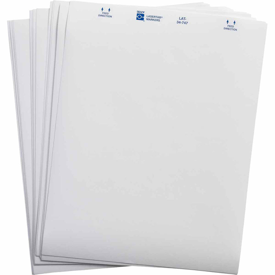 LAT-34-747-1 RATING PLATE & ASSET ID LBL — Brady
