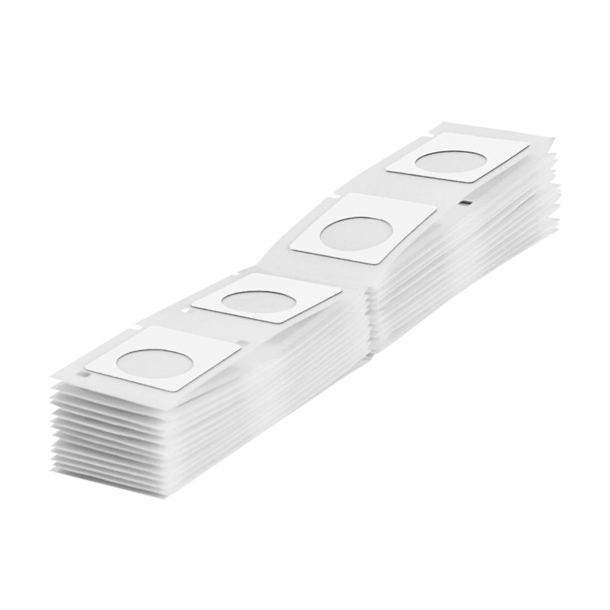 B-7593 Adhesive-Taped Polyester Labels 40mm x 30mm White (100 Roll) | M7-5-7593-WT — Brady