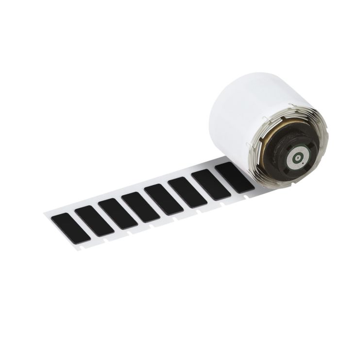 Engraved Plate Replacement Labels for M611, M610 and M710 - 250 Label(s)/Roll, 27.00 mm (W) x 7.95 mm (H), Black |