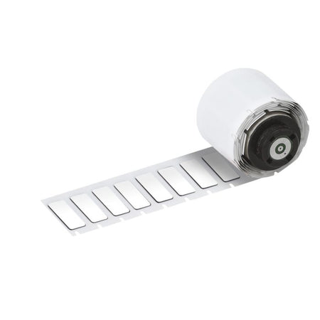Brady Raised Panel, Foam Backed Polyester, White 27 W x 8mm H (250pcs) | M6-01-7593-WT