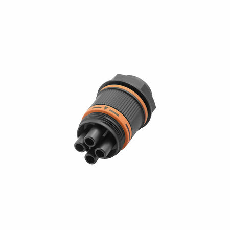 IP68 Panel Mount Cable Connector 4-Pole Female Socket — Weidmuller