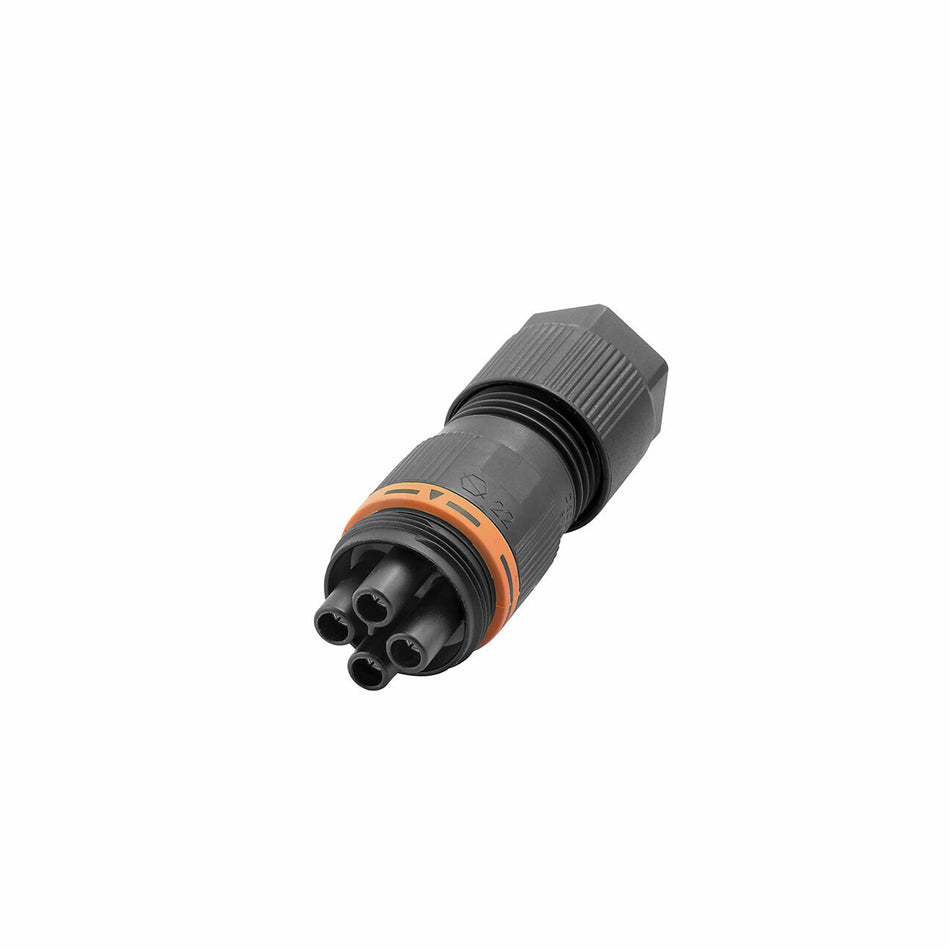 IP68 Inline Cable Connector 4-Pole Female Socket — Weidmuller